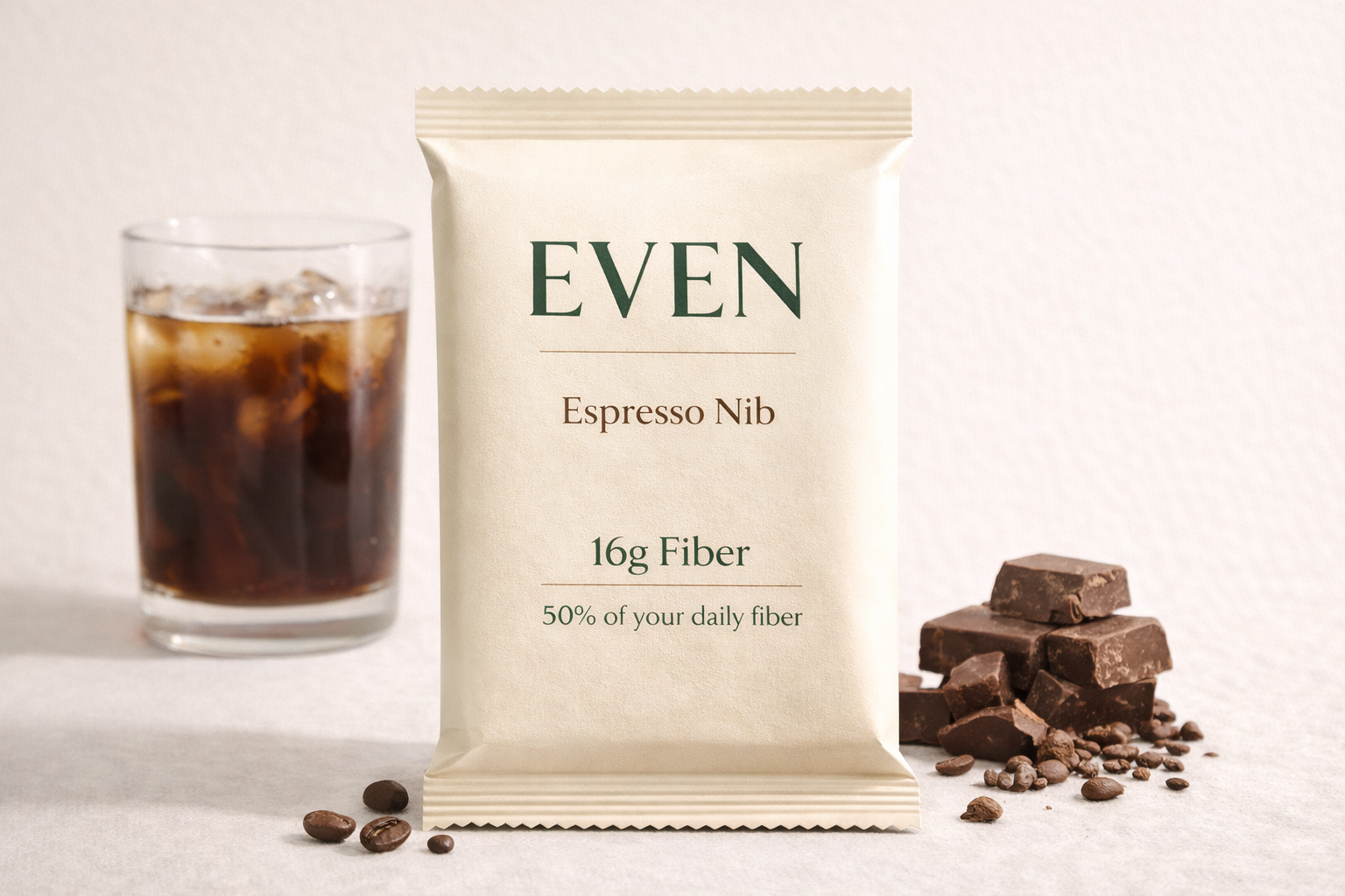 Even — Espresso Nib Fiber Bar